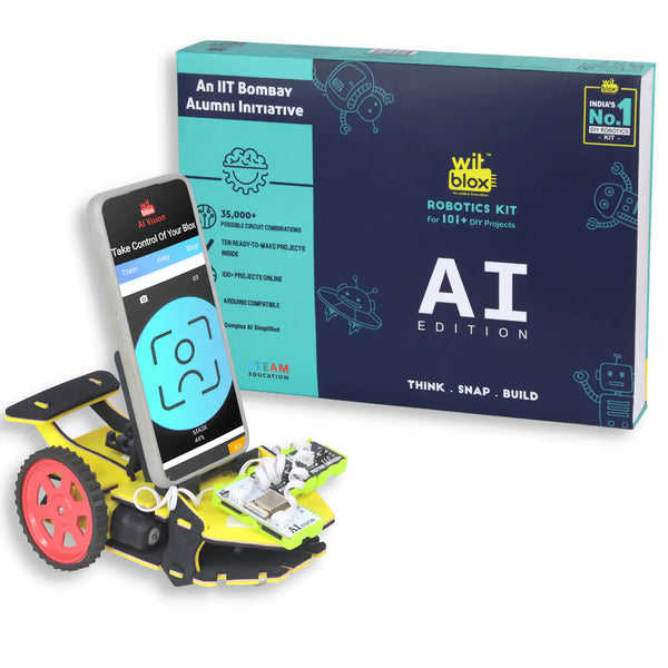 WitBlox Mega DIY Robotics Kit with Artificial Intelligence Edition [AI
