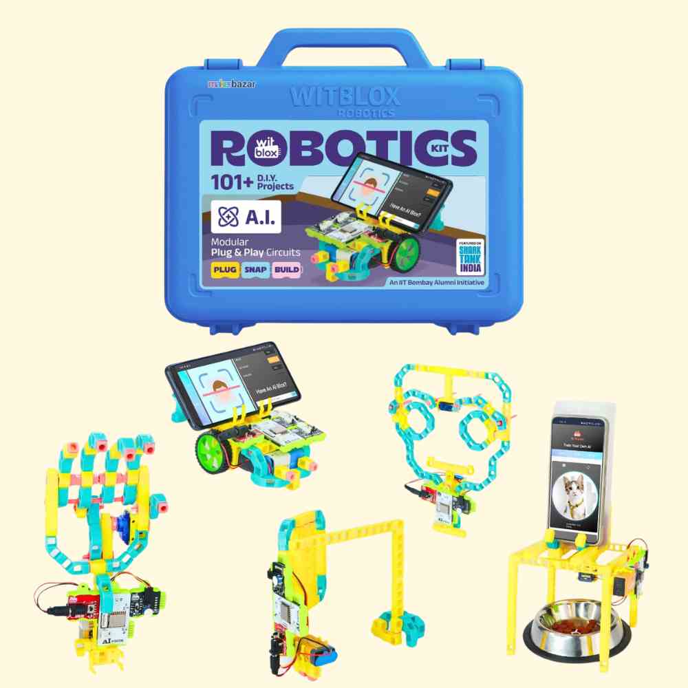 WitBlox Mega DIY Robotics Kit with Artificial Intelligence Edition [AI]