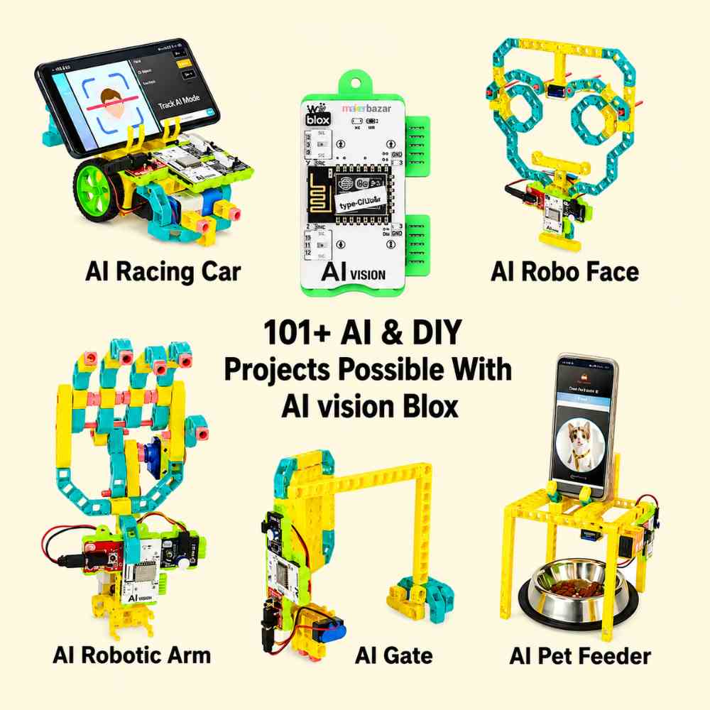 WitBlox Mega DIY Robotics Kit with Artificial Intelligence Edition [AI]