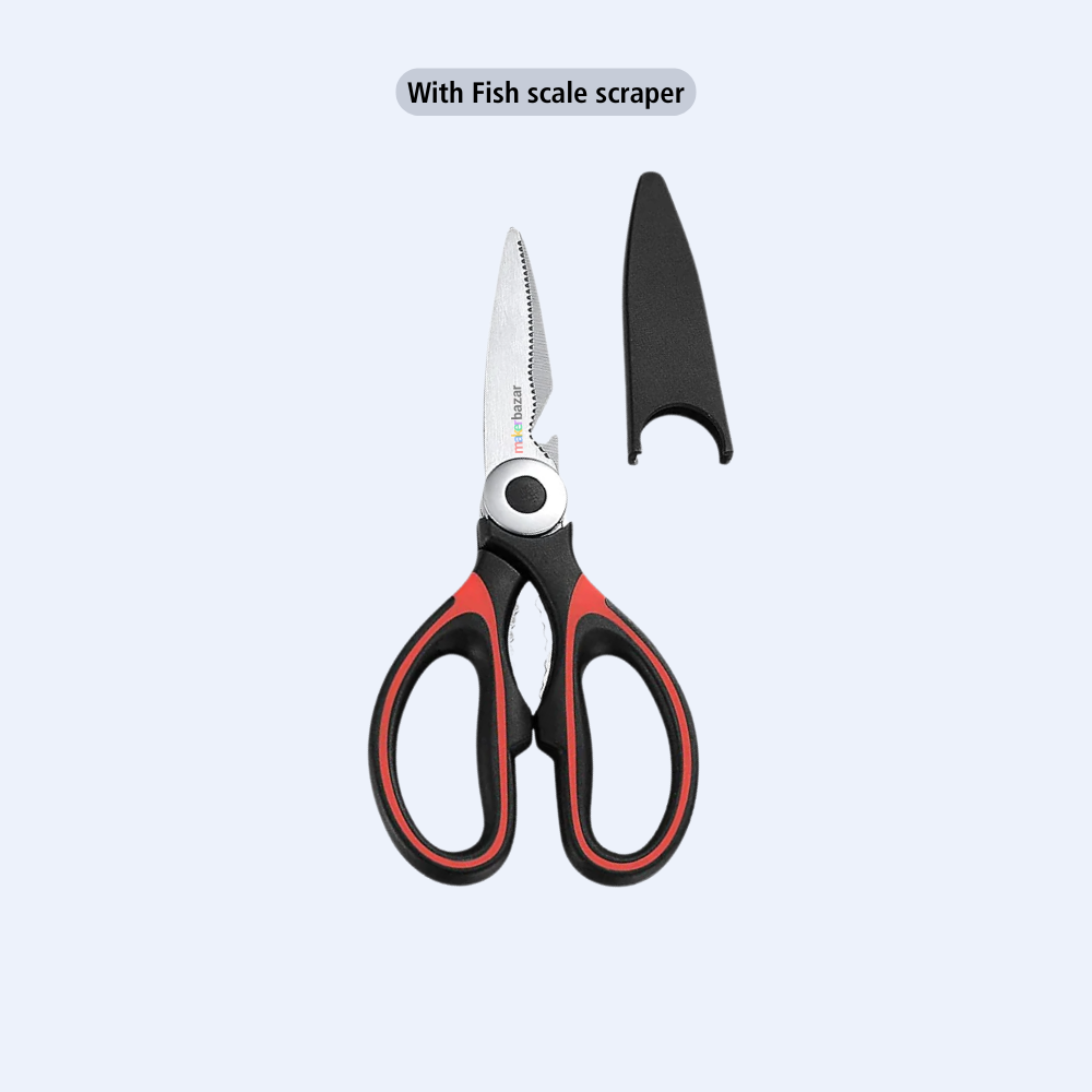 Multi-Function Kitchen Scissors Ultra Sharp [Random Color]