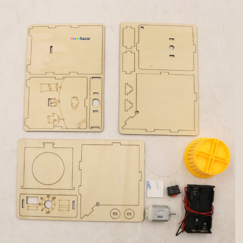 Buy DIY Science Experiment Washing Machine Model – Wooden Toy Kit
