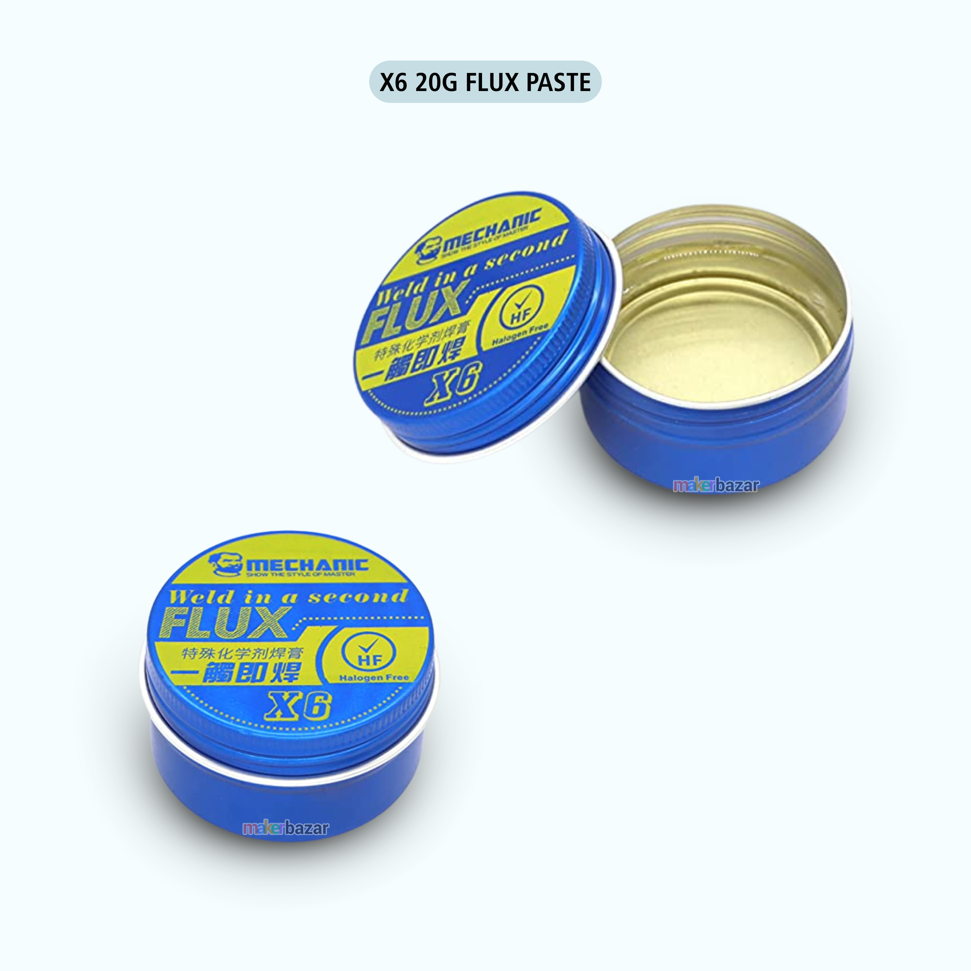Mechanic X-Series Rosin Flux 20g Soldering Paste for PCB & BGA