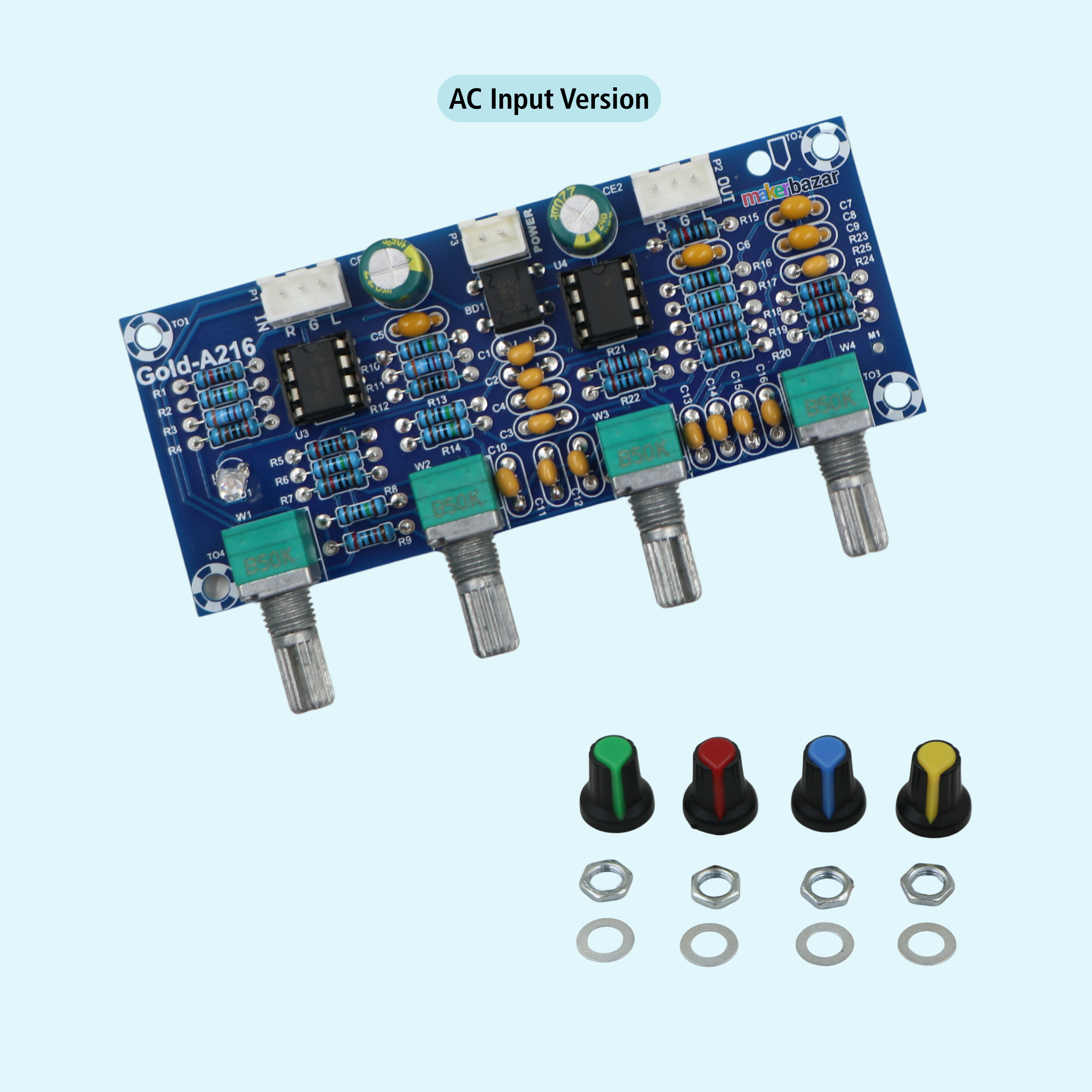 XH-A901 NE5532 Tone Board Pre-Amplifier with Bass & Treble Control (AC/DC version)