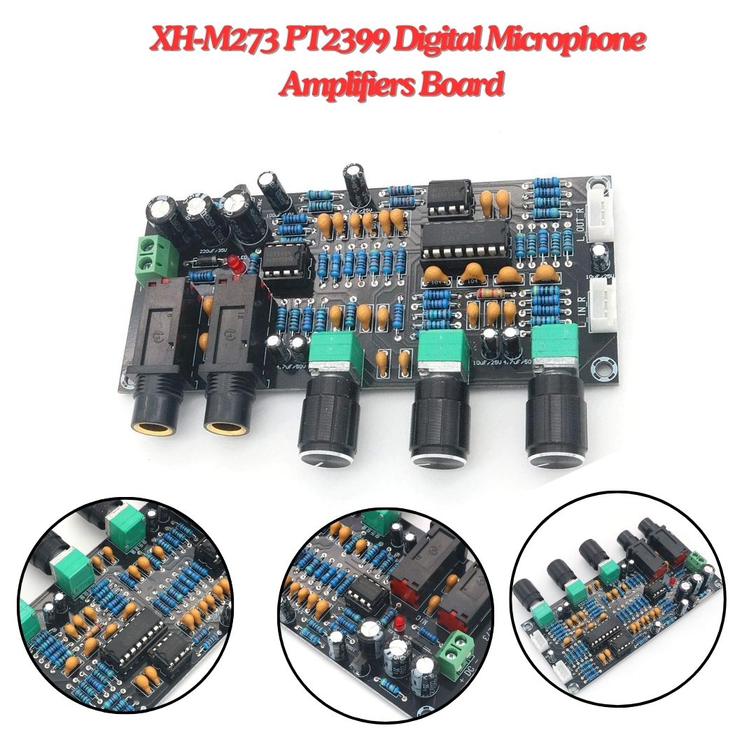 Buy Digital Microphone Amplifiers Reverb Board | Makerbazar
