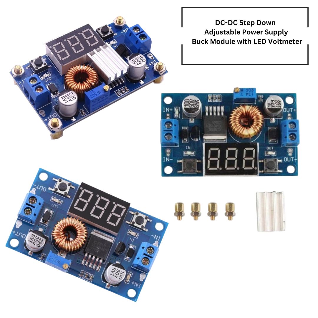 XL4015 5A DC-DC Step Down Adjustable Power Supply Buck Module