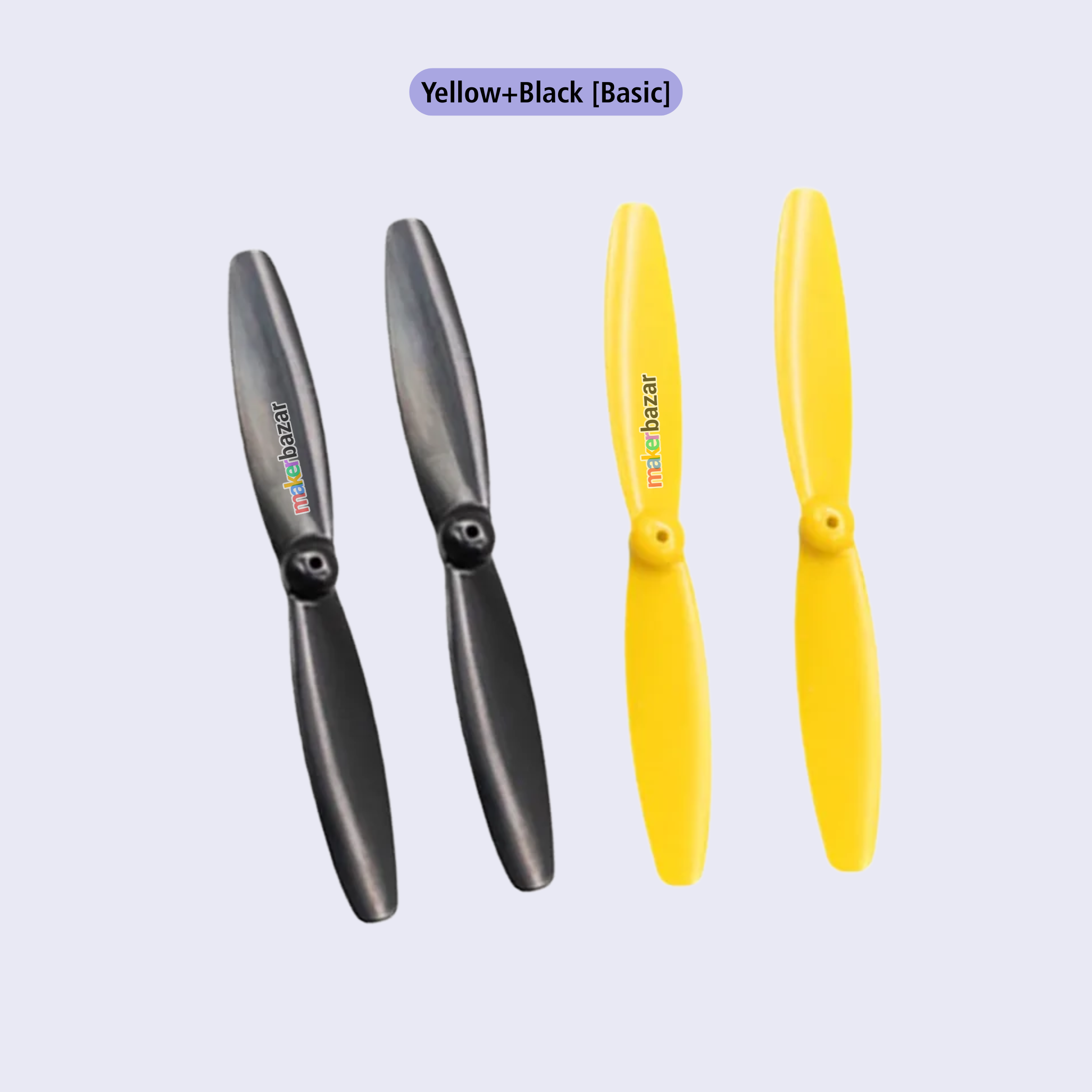 4pcs 0.9mm 55mm Two-Blade Mini Propeller Coreless Drone Motor Fan CW & CCW