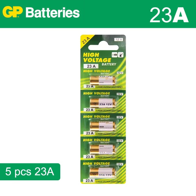 GP High Voltage 12V Alkaline Batteries for Remote Control