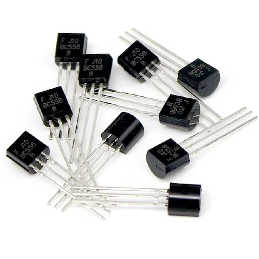 BC558 PNP General Purpose Transistor 30V 100mA TO-92 Package