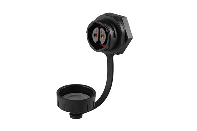 CNLINKO YM20 2-Pins 20A 500V IP68 Waterproof Power Connector Socket