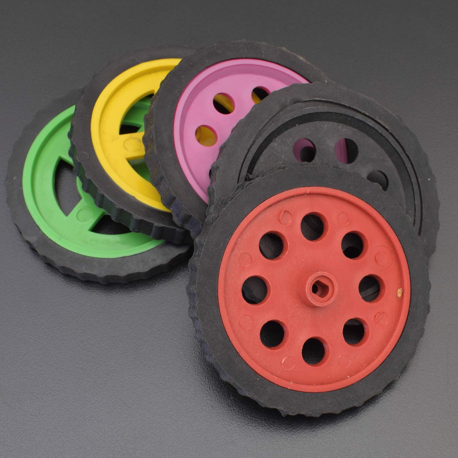 BO Gear Motor Robot Wheels 7cm x 1cm