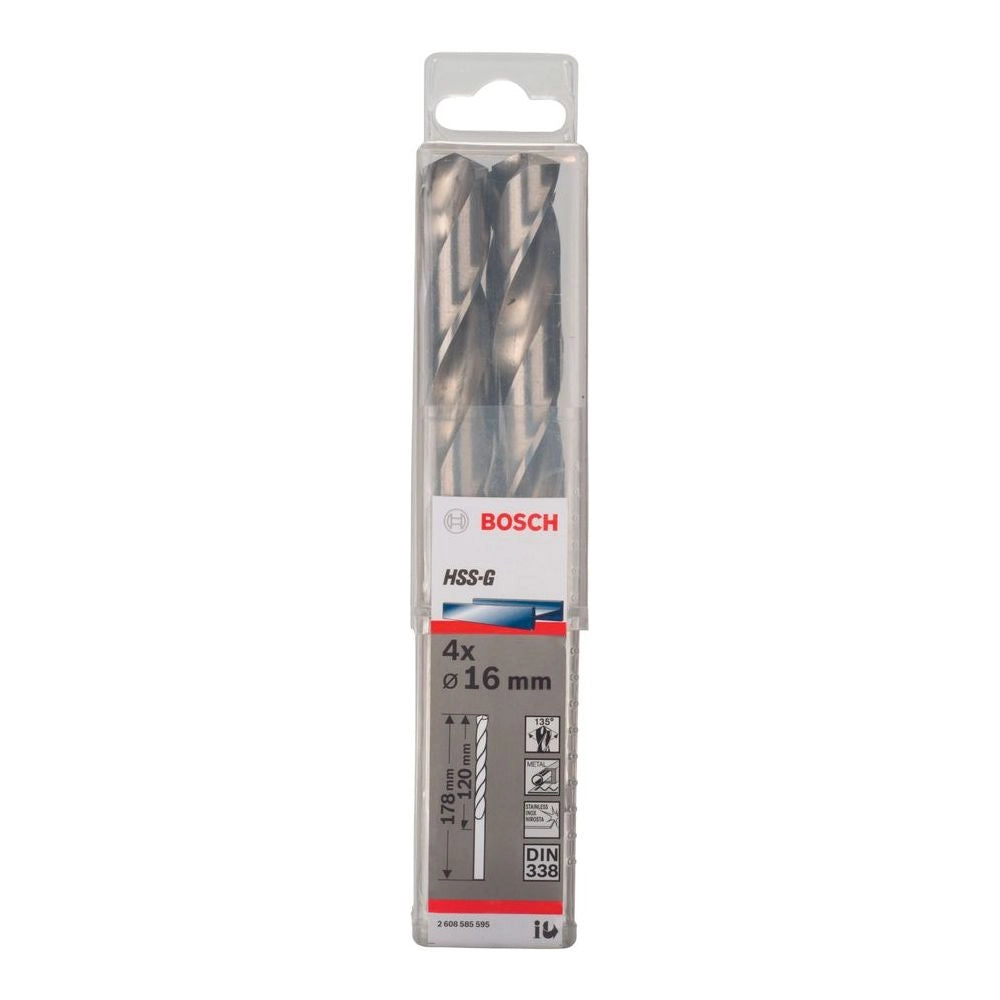 Bosch Metal Drill Bits HSS-G PointTeq