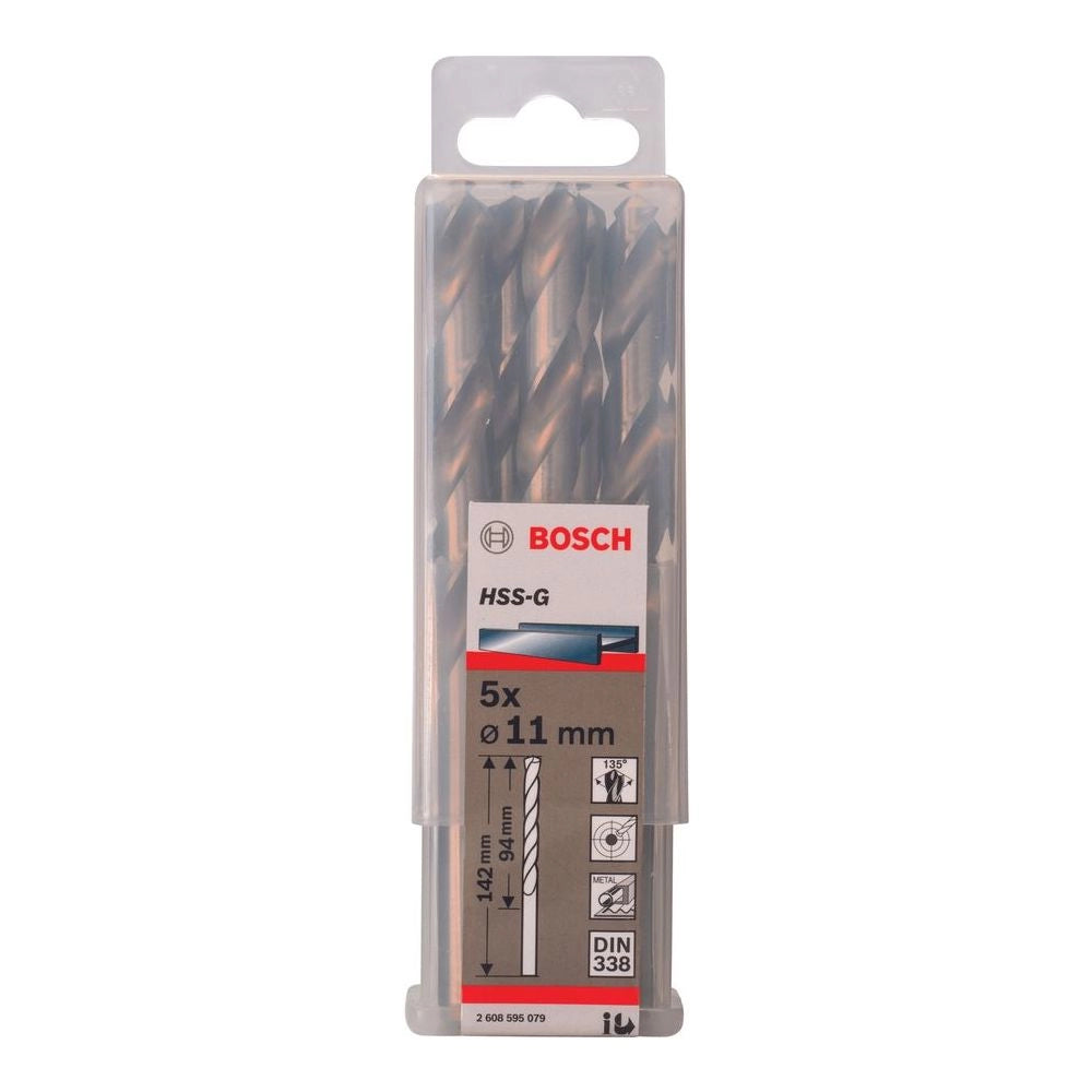 Bosch Metal Drill Bits HSS-G PointTeq