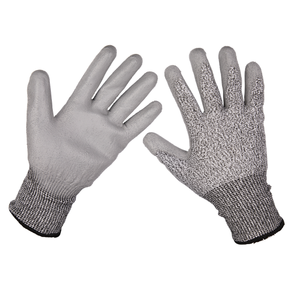 Anti-Cut PU CA3 Safety DIY Gloves