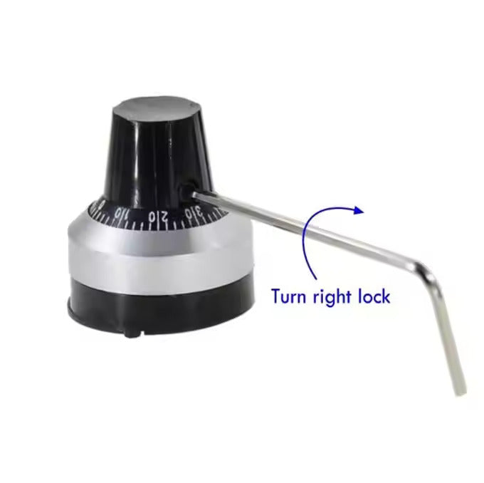 3590S Adjustable Precision Multi-Turn Potentiometer 10 Turn Counting Dial Rotary Knob