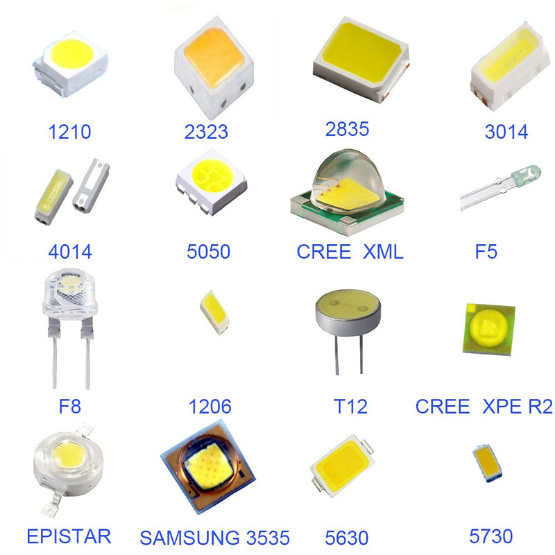 0805 SMD LED Clear/Transparent Chip Type