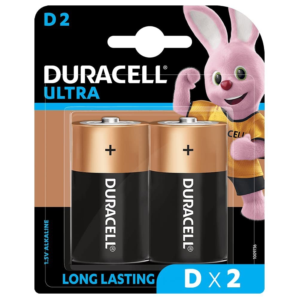 Duracell: Ultra D2 R14 Alkaline Battery Non-Rechargeable Cell (Pack of 2)