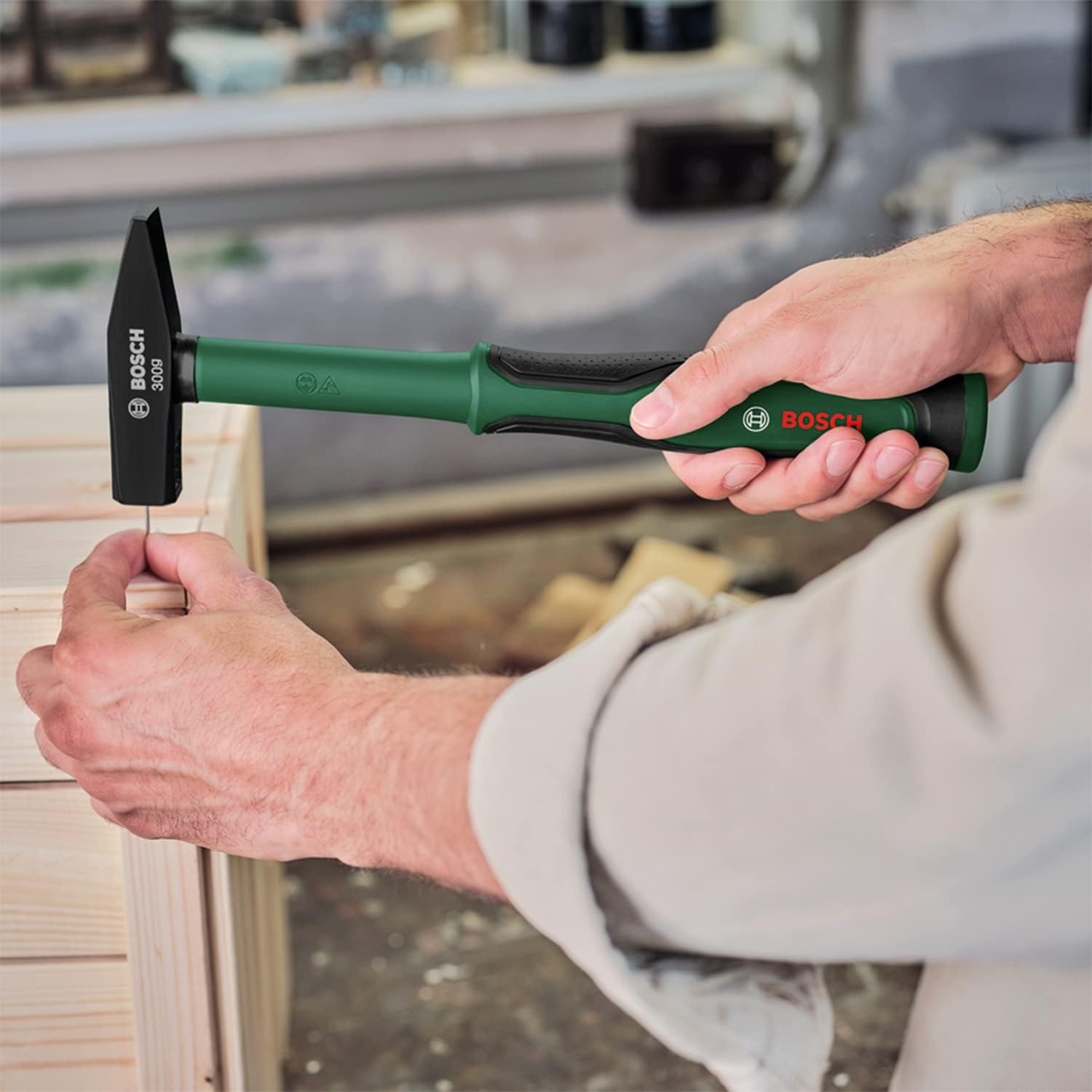 Bosch DIY Carbon-Steel Hammers with Soft-Grip Handle