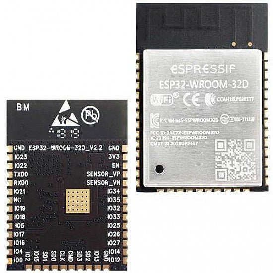 Espressif ESP32-Wroom Chipset WiFi Bluetooth Module