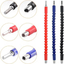 [Type 1] Flexible Drill Bit Extension Shaft with Screwdriver Bits Set
