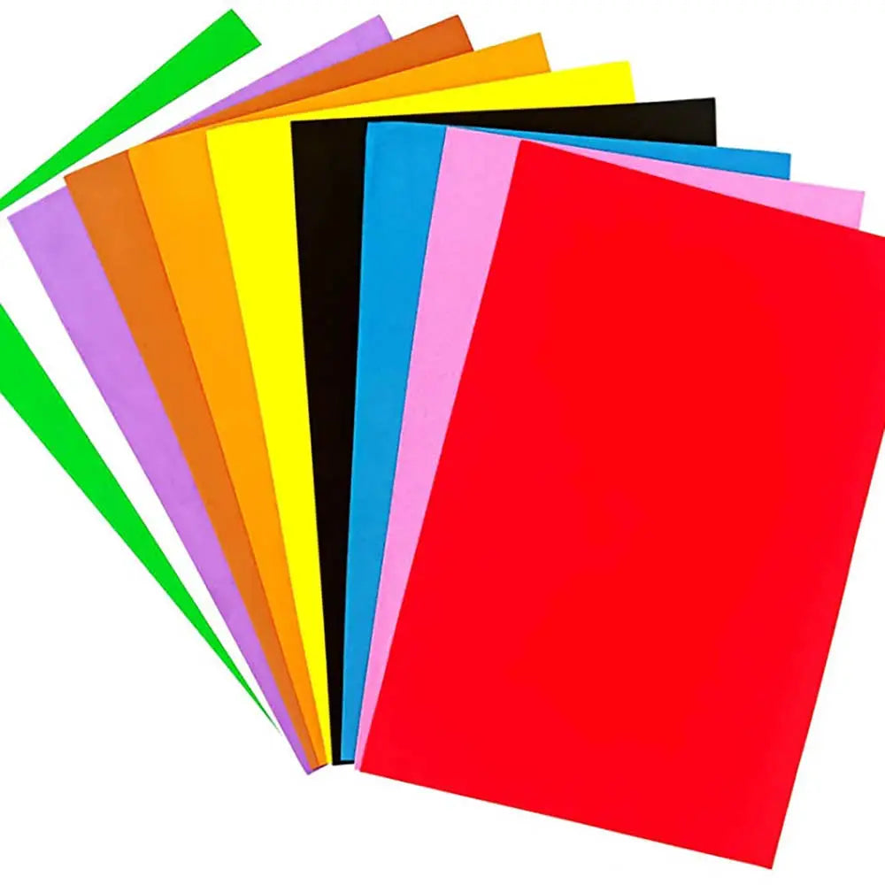 A4 Colored Glace Paper [Pack of 20]