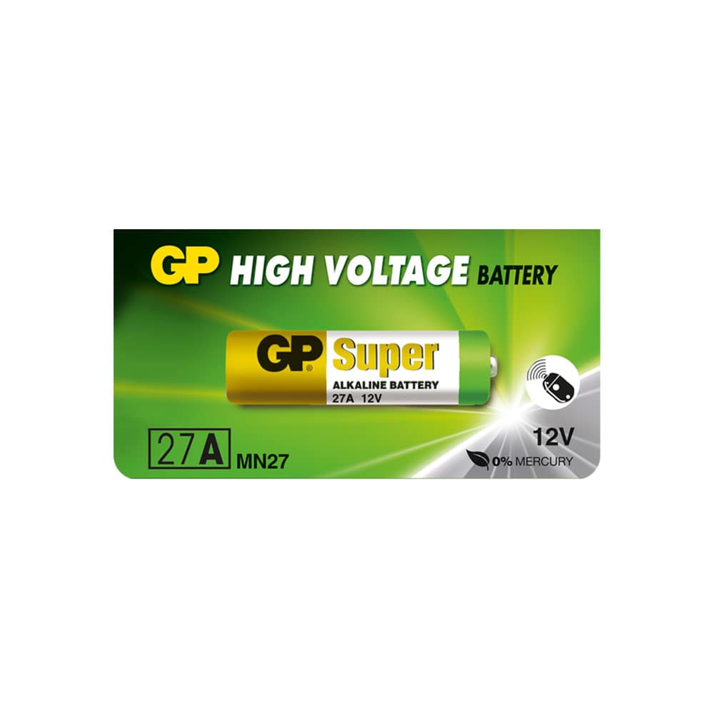 GP High Voltage 12V Alkaline Batteries for Remote Control