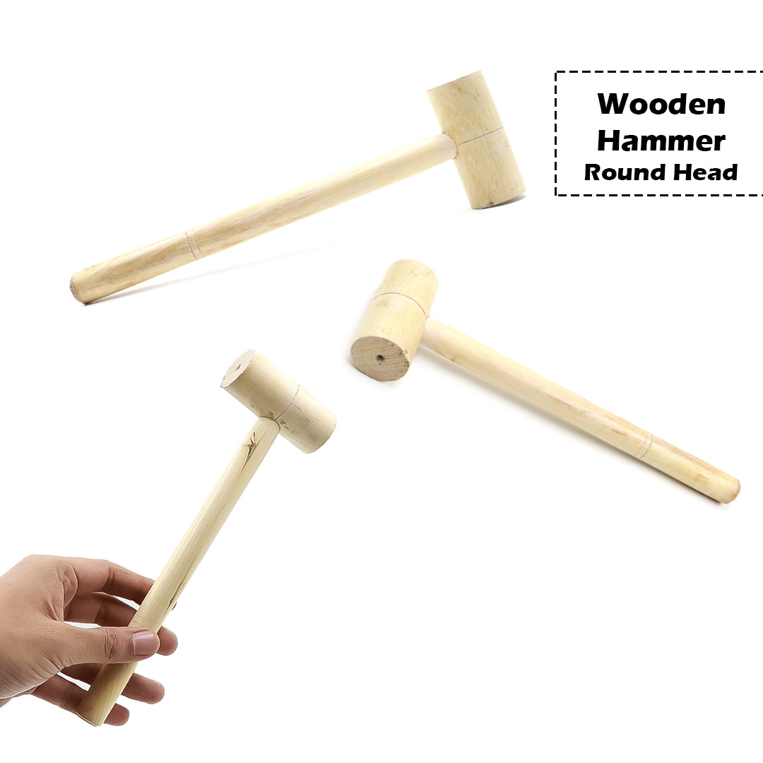 Multipurpose Mallet Wooden Hammer for Home Use/DIY/Pinata Cake