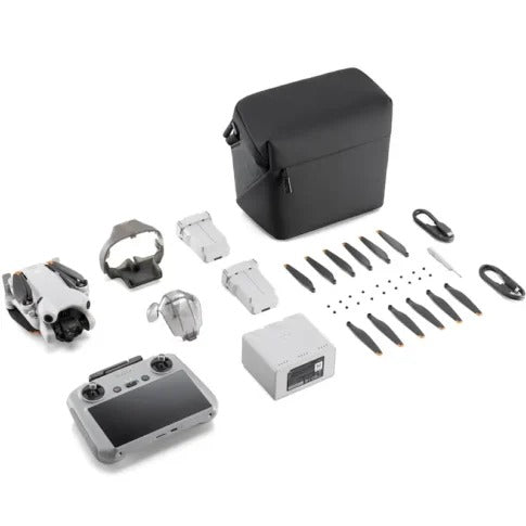 DJI Mini 4 Pro Drone (Plus Series, 45 Min) Fly More Combo with RC 2 Controller