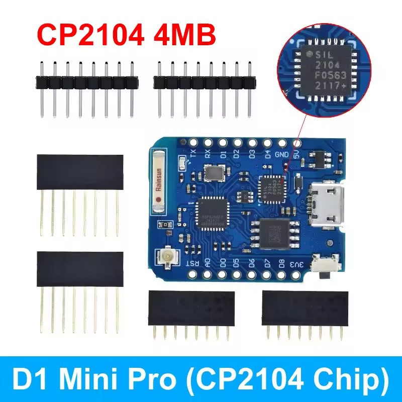 Wemos D1 Mini - IOT ESP8266 Based Development Boards