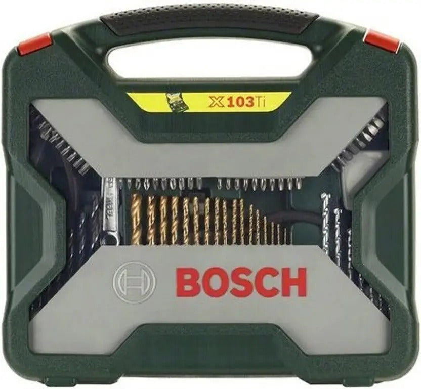 Bosch X-Line X103Ti Titanium Drill Bits and Screwdriver Bits Set [2607019331]