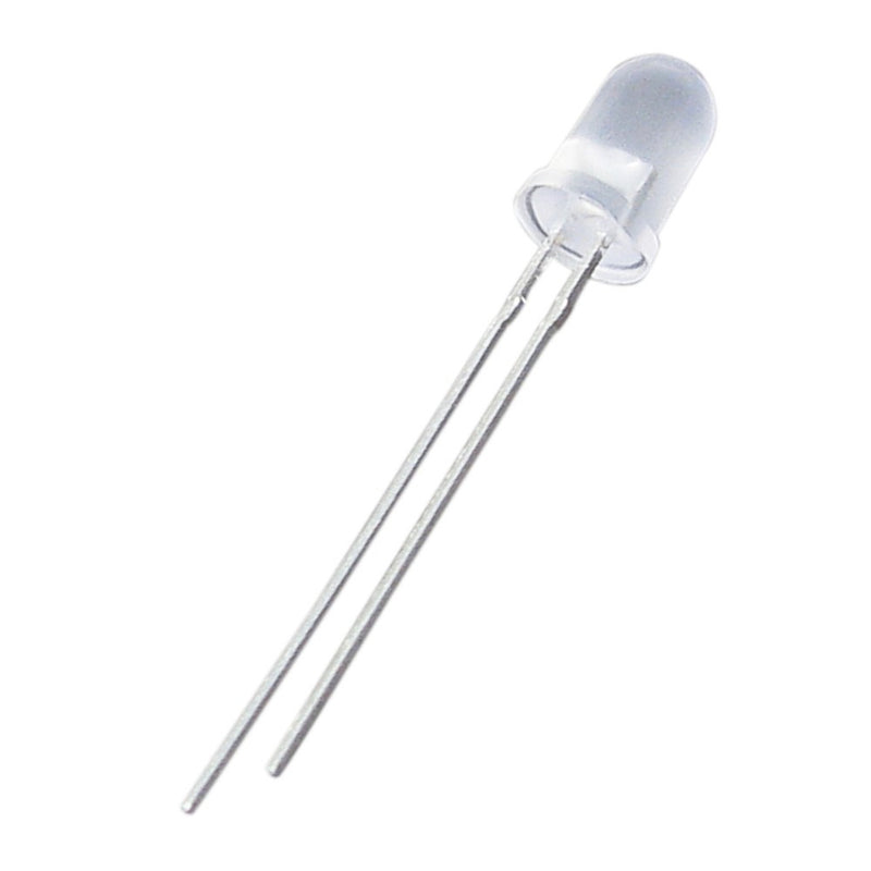 DIP LED 5mm Round Top Clear/Diffused Type - Bright LEDs for DIY Projects