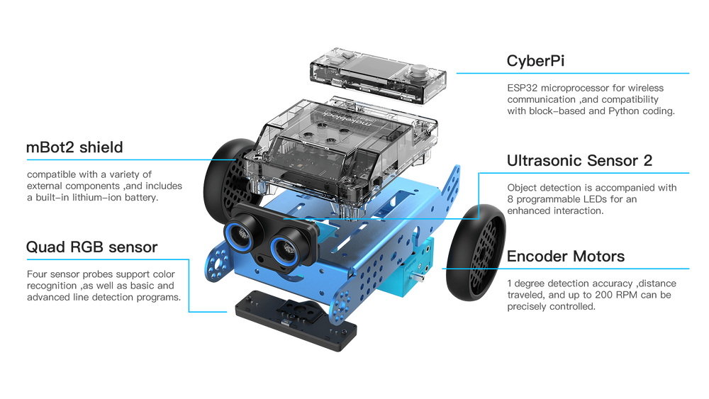mBot2: Next Generation Networkable Educational Robot