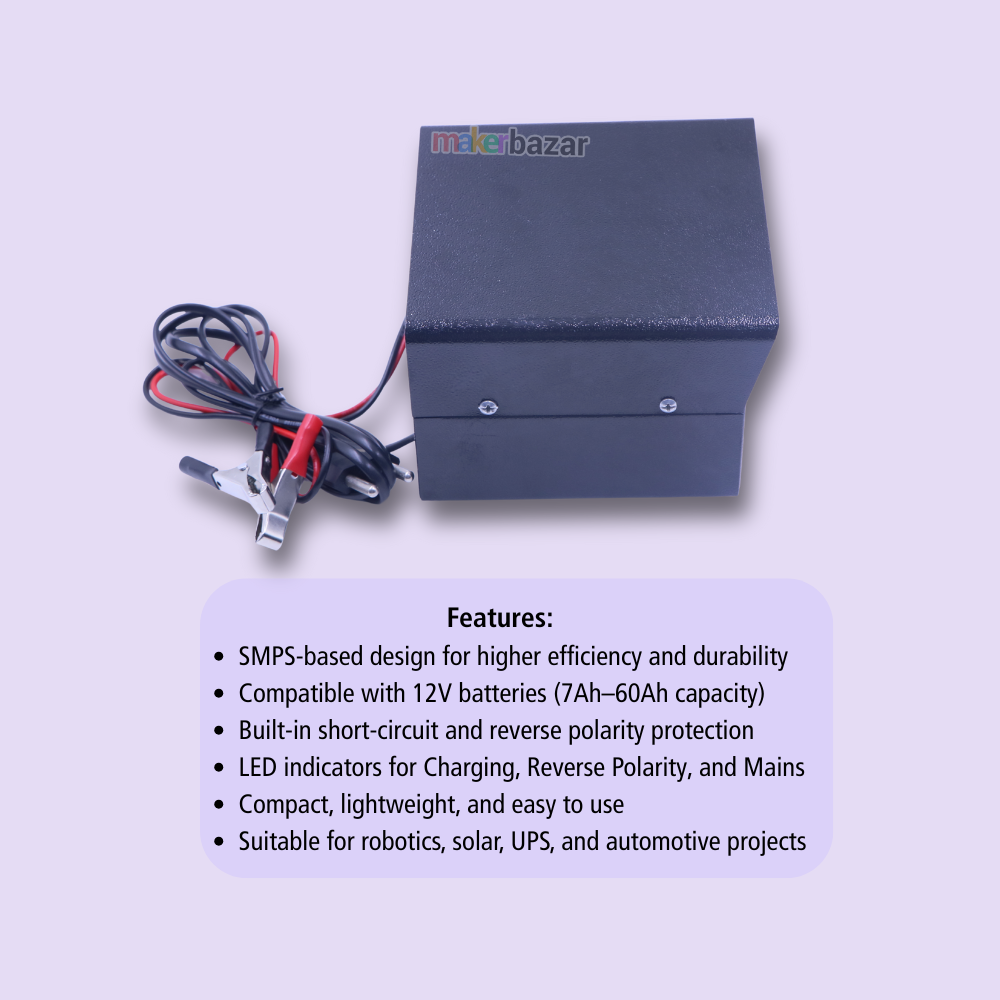12 Volt Sealed Lead Acid Battery Charger