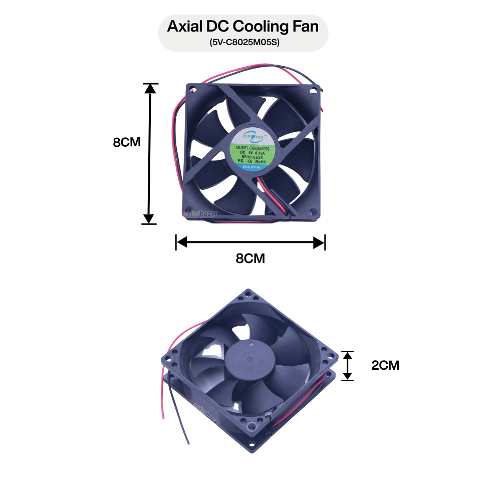 Compcon: Premium Axial DC Cooling Fan Blowers
