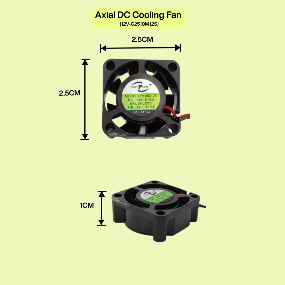 Compcon: Premium Axial DC Cooling Fan Blowers