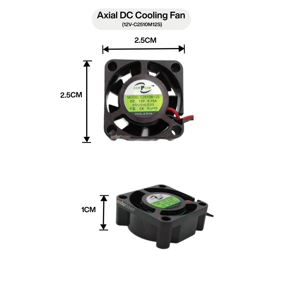 Compcon: Premium Axial DC Cooling Fan Blowers