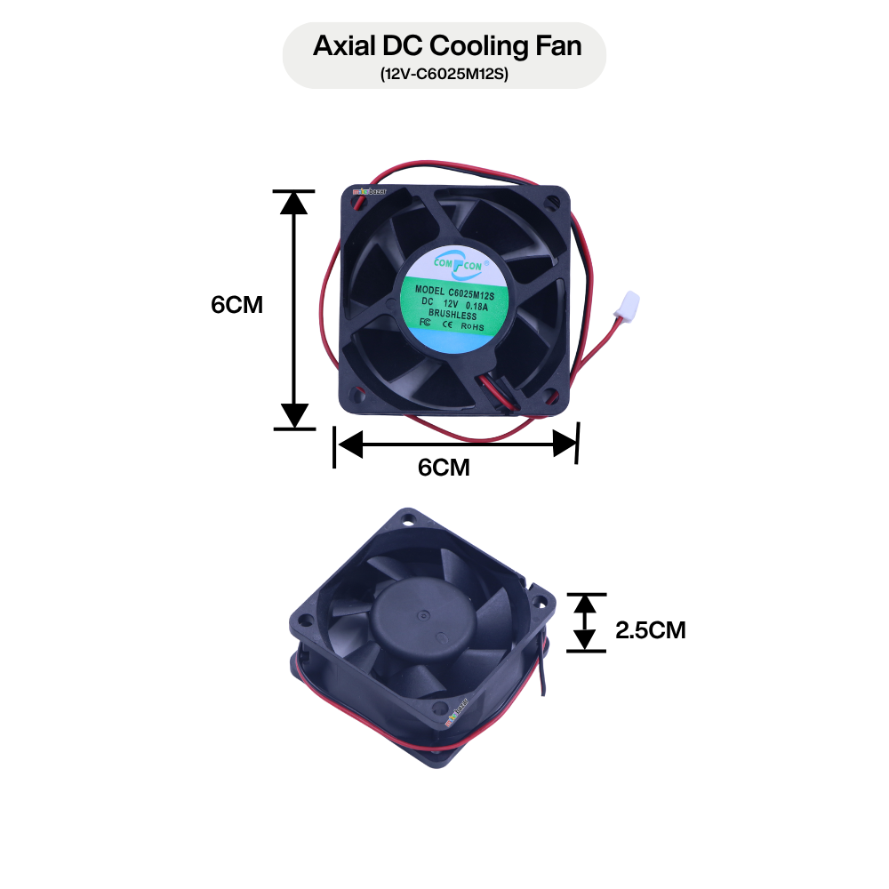 Compcon: Premium Axial DC Cooling Fan Blowers