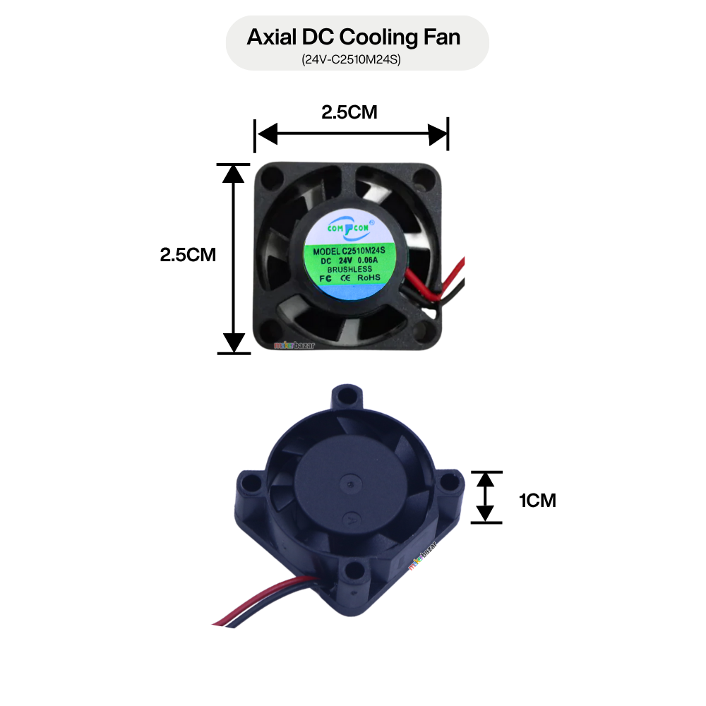 Compcon: Premium Axial DC Cooling Fan Blowers