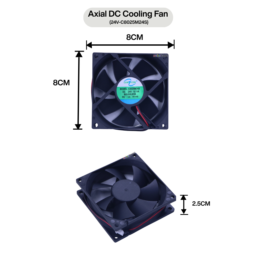 Compcon: Premium Axial DC Cooling Fan Blowers