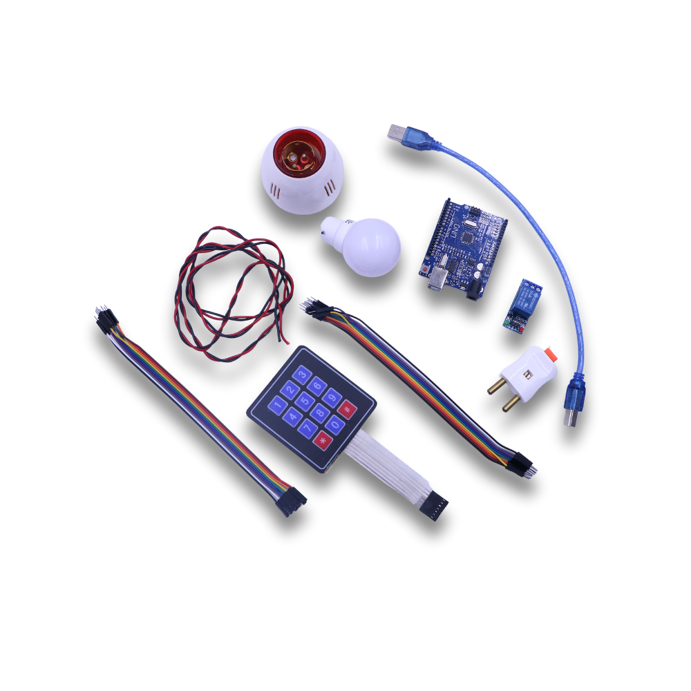 DIY Password-Based Smart Security Kit – Arduino-Compatible Smart Safety Project