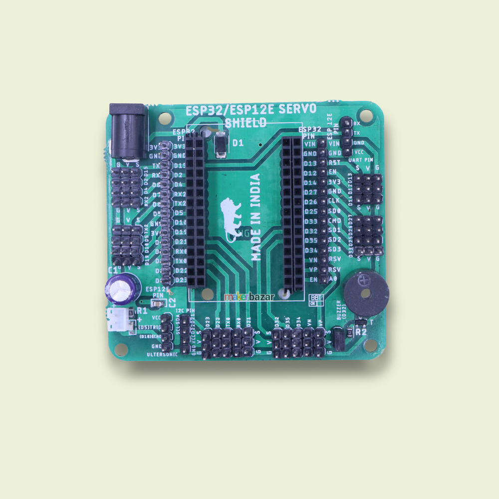 ESP32 Servo Development Board | Multi-Servo Control Shield for IoT & Robotics