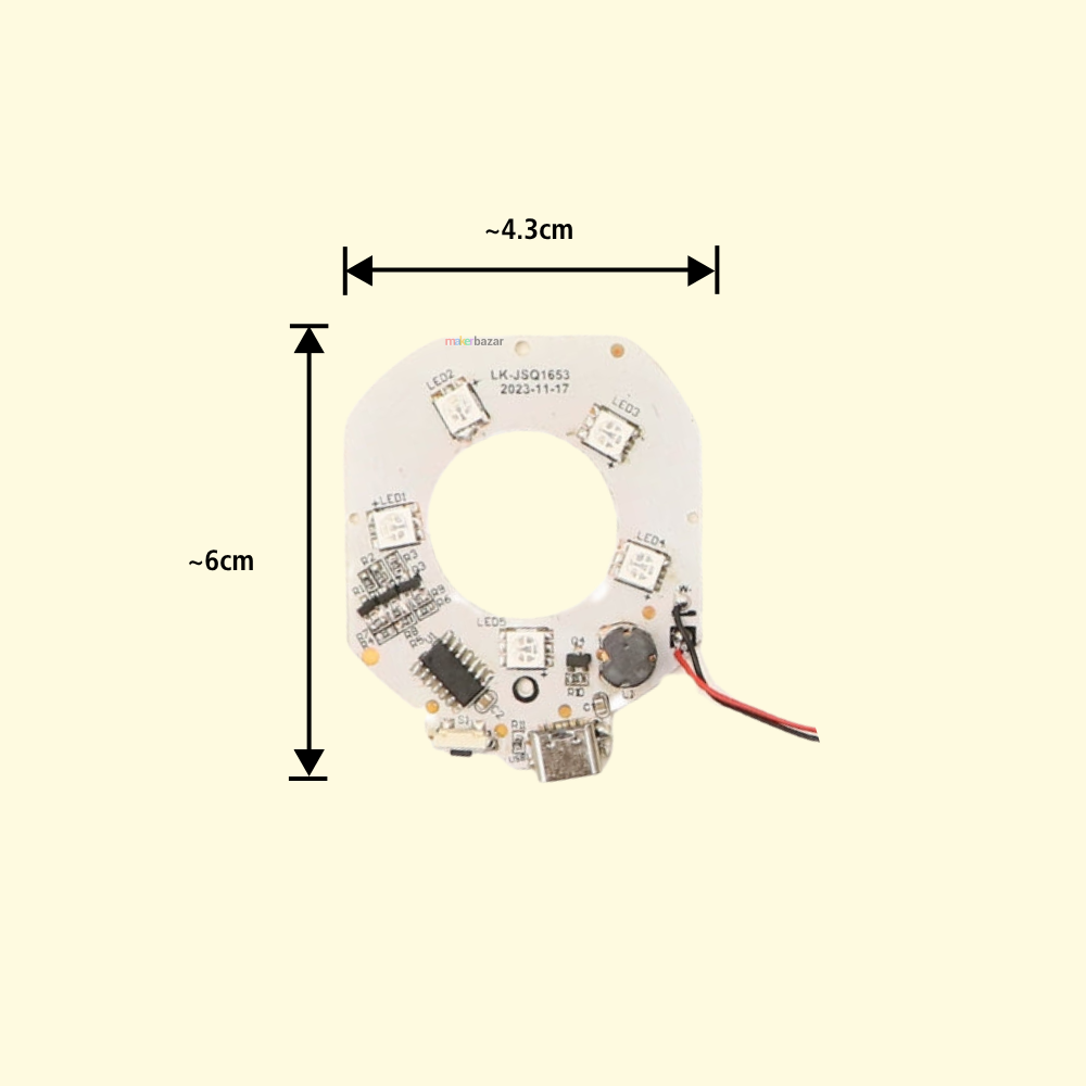 Humidifier Atomizer Circuit Board with LED Ring