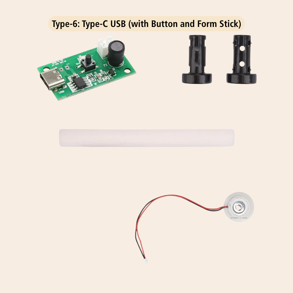 5VDC 108KHz Humidifier/Mist Maker USB Spray Module