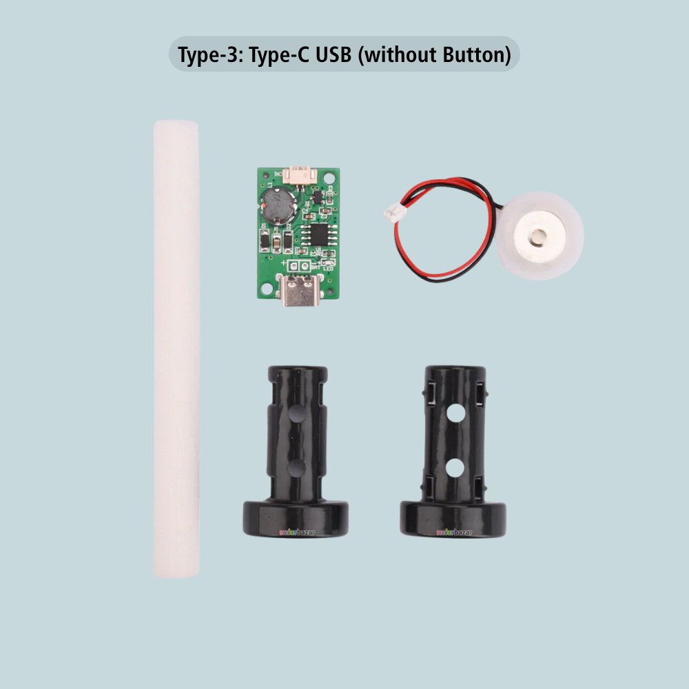 5VDC 108KHz Humidifier/Mist Maker USB Spray Module