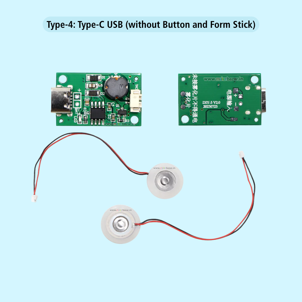5VDC 108KHz Humidifier/Mist Maker USB Spray Module