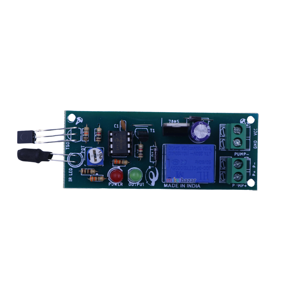 IR TSOP Sensor Relay Module | Infrared Remote Switch for AC/DC Loads