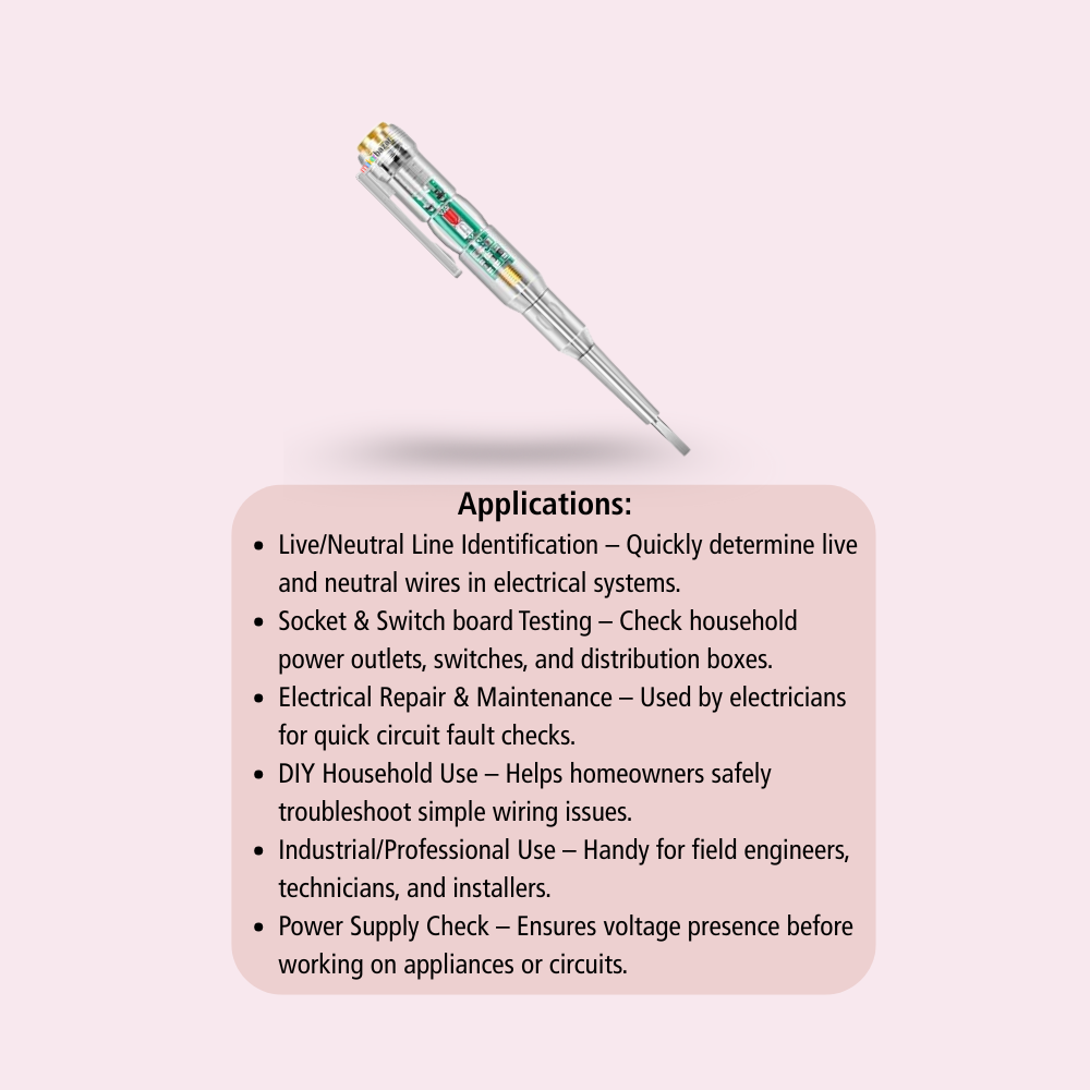 Multifunction Dual LED AC-DC Light Tester Pen