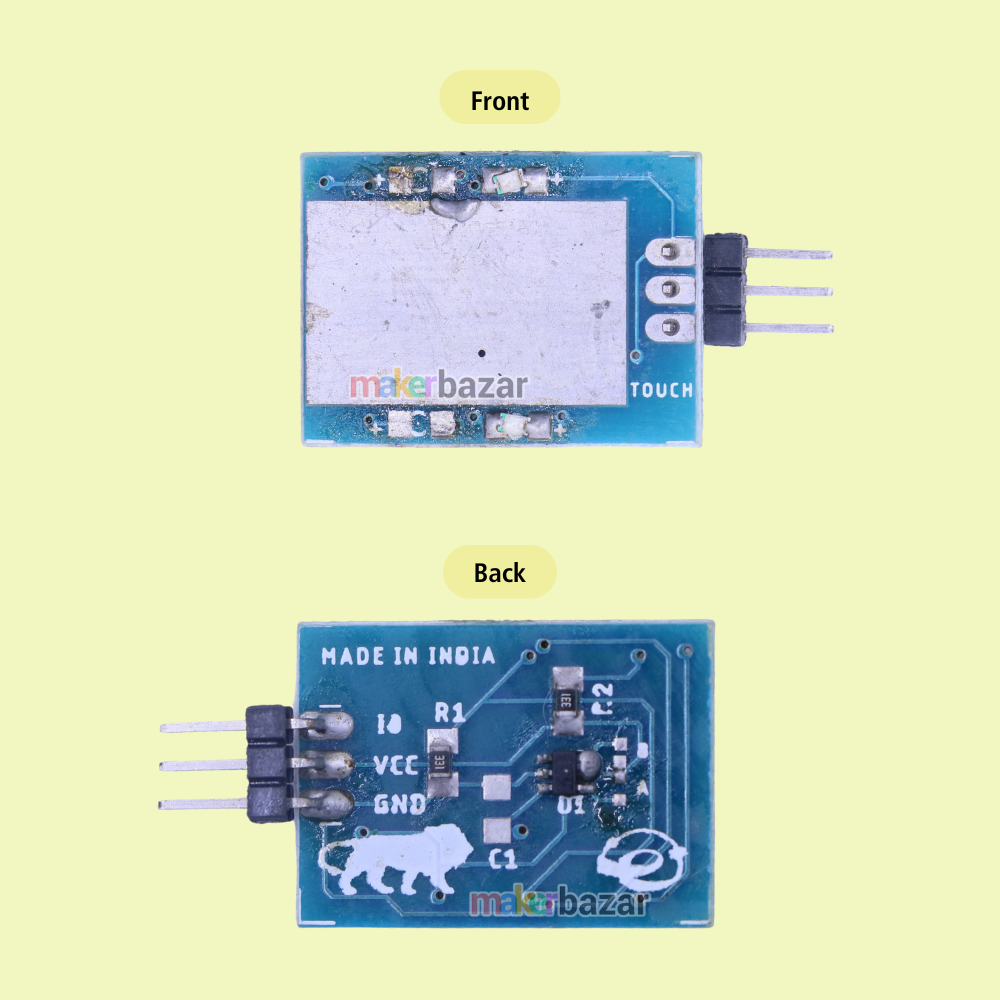 Buy Capacitive Touch Sensor/Switch Module | Makerbazar