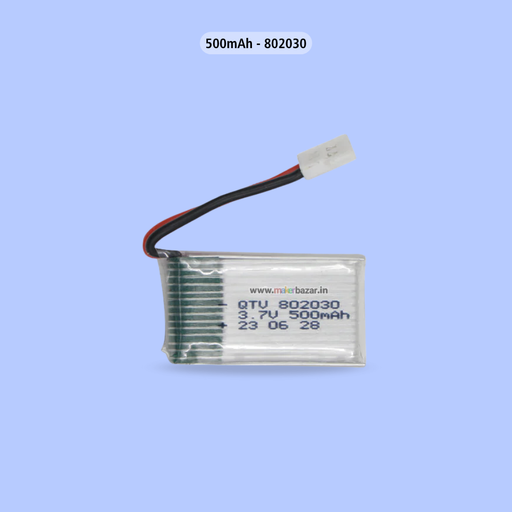 Generic: Drone Lipo Battery - Single Cell 3.7V Lithium Polymer Battery for Mini Drone