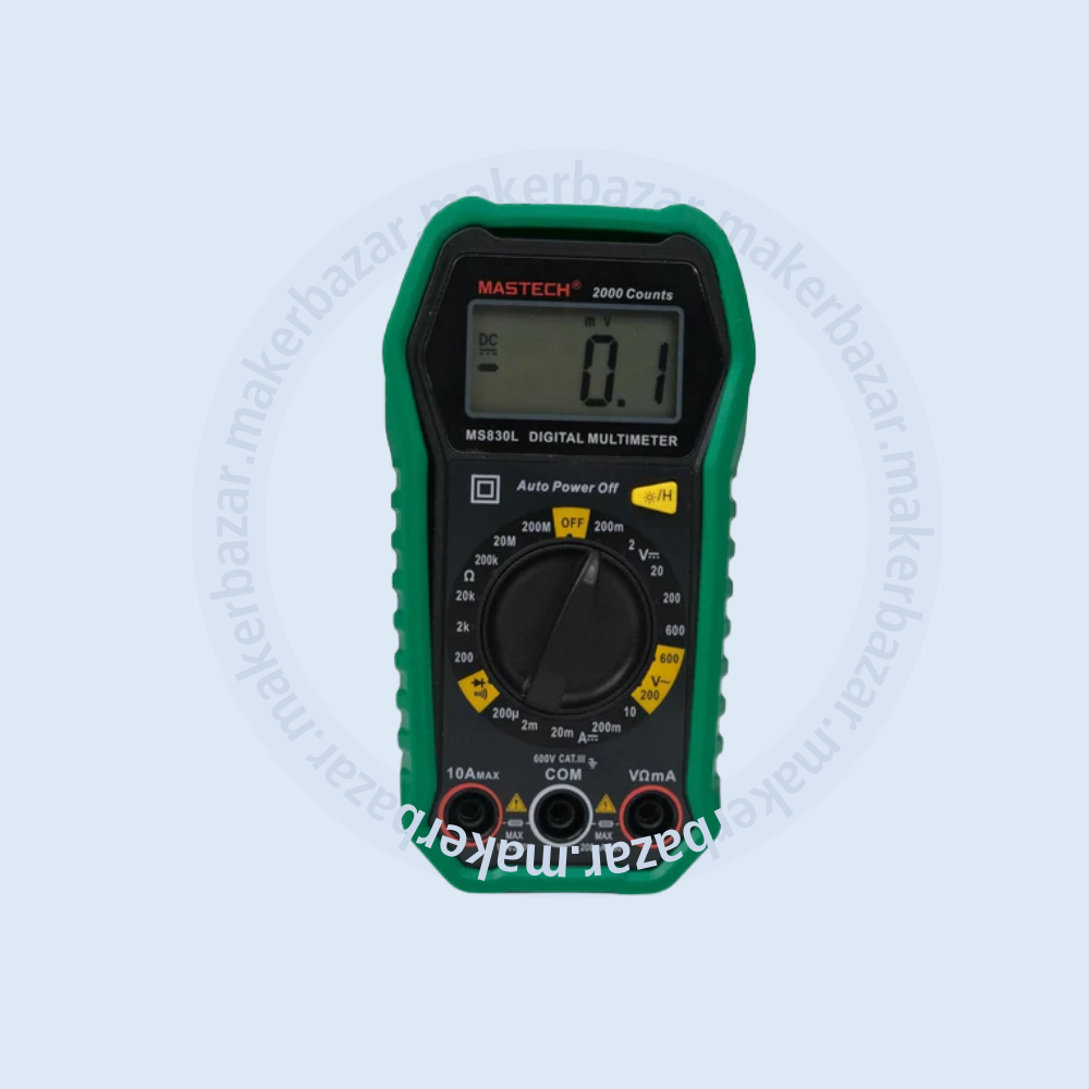 Mastech: MS830L Digital Multimeter [Latest-Version-2024]