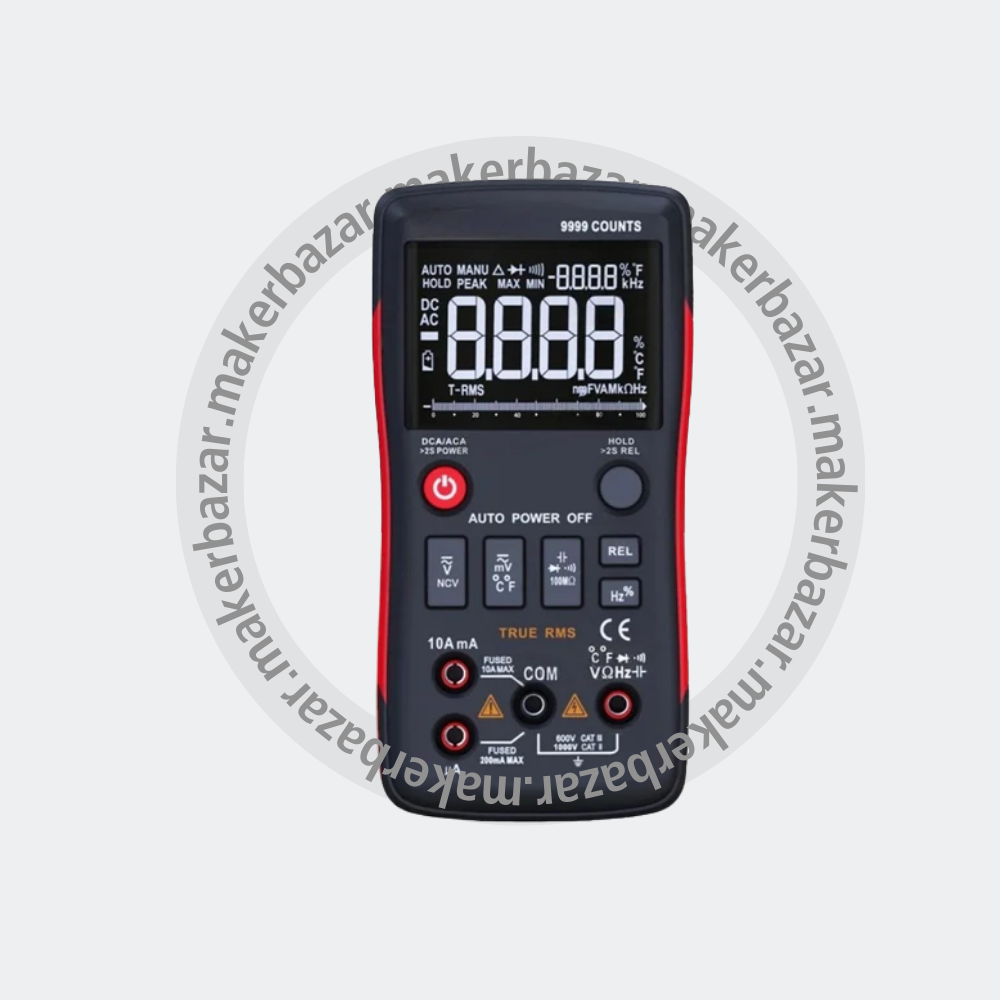 Q1 ZT-X True-RMS Digital Multimeter Button 9999 Counts with Analog Bar Graph